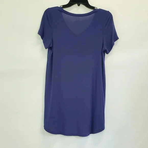 Hue navy blue short sleeve top - Picture 2 of 3